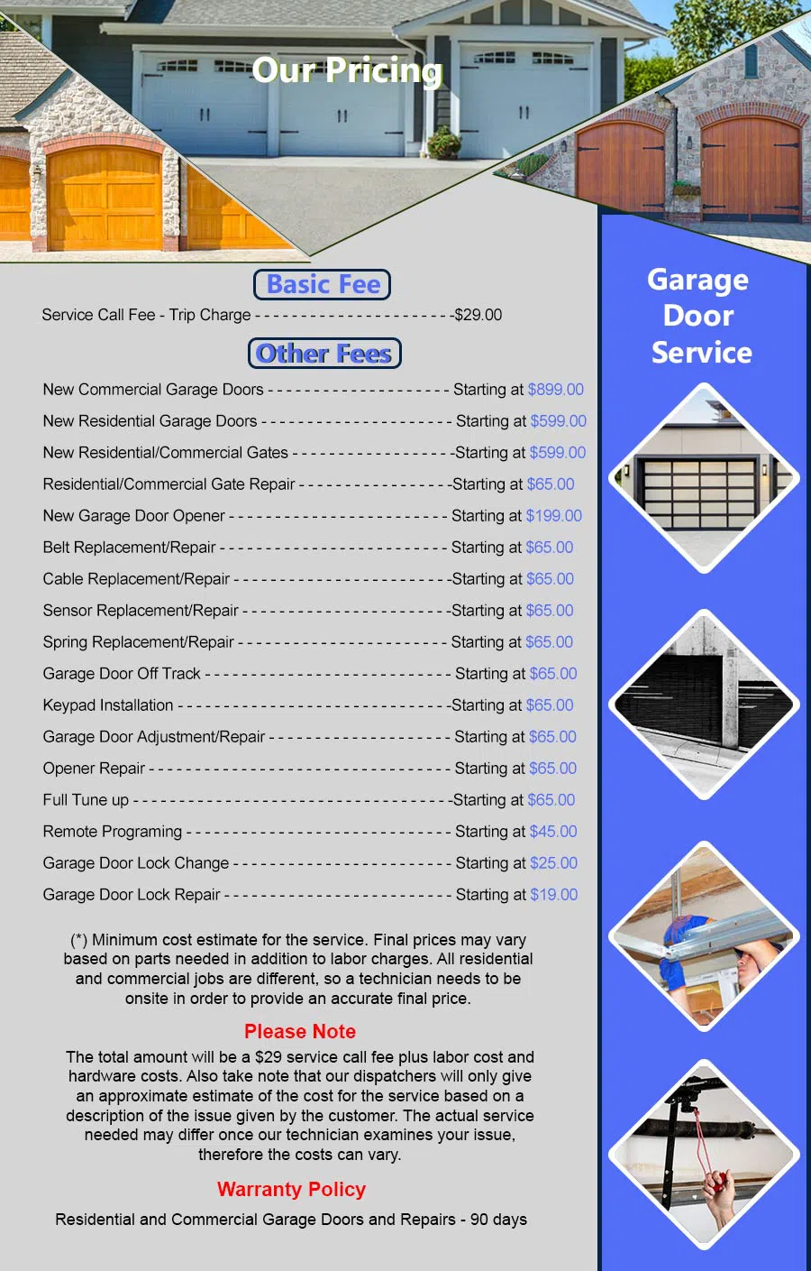 Laytonsville Metro Garage Door Repair Service Laytonsville, MD 240-348-2953
